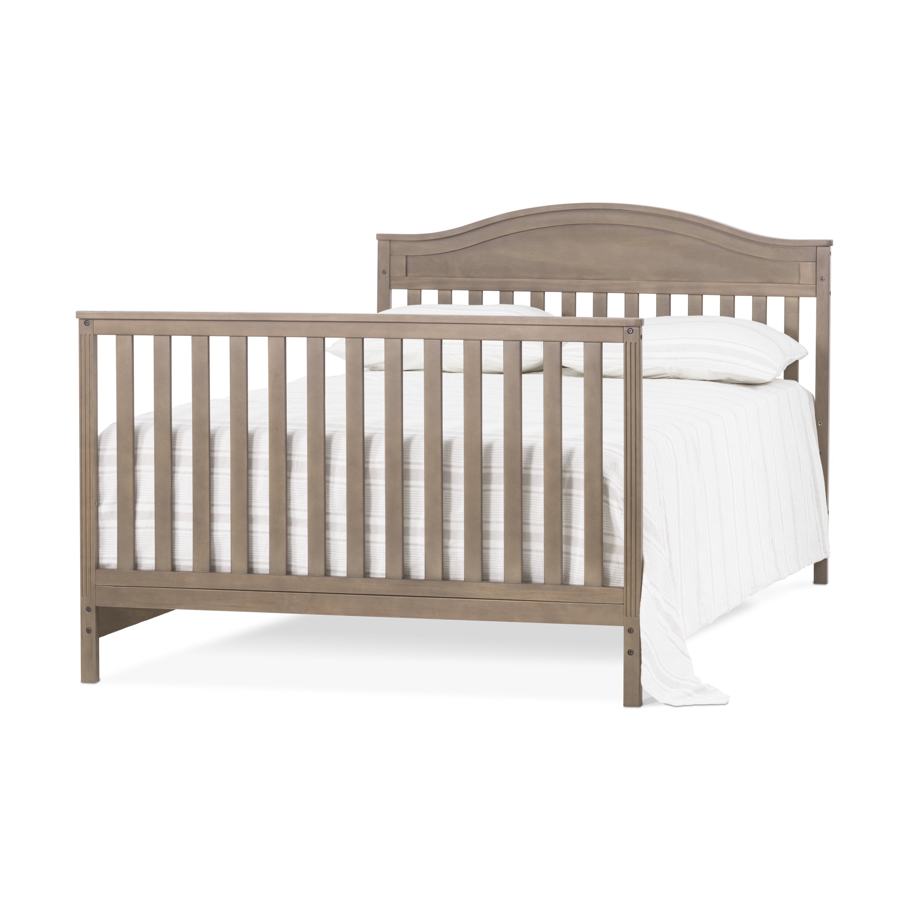 Child Craft Sidney 4-in-1 Convertible Crib, Dusty Heather Brown