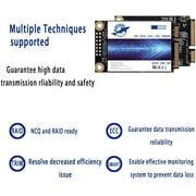 Dogfish Msata 512GB Internal Solid State Drive Mini Sata SSD Disk Drive High Performance Hard Drive for Desktop Laptop Notebook (MSATA, 512GB)