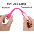 thumbnail image 4 of Luz de lámpara LED mini USB flexible Luz nocturna portátil compatible con banco de energía, computadora portátil, computadora portátil, lectura, (10 piezas, color aleatorio), 4 of 5