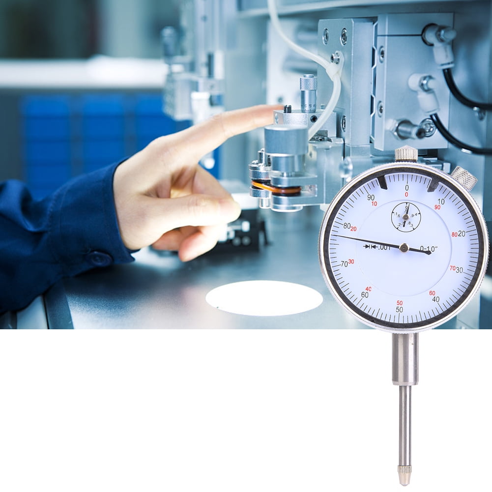 LAFGUR Dial Indicator,Mesuring Instrument Tool,1in High Dial Indicator 0.001in Resolution Dial