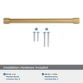thumbnail image 4 of Amerock Faraday 8-13/16 inch (224mm) Center-to-Center Champagne Bronze Cabinet Pull, 4 of 6