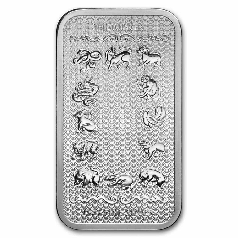 10 oz Silver Bar - 2026 APMEX Year of the Horse (Series 2