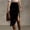 Black, variant on Skirt Skorts Women High Waisted Asymmetric Fringe Split Bodycon Midi Skirt Suede Look Tassel Split Hem High Rise Slim Fit Mid Length Night Out Clubwear Party Fashion Skirts