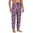 thumbnail image 4 of Kdxio Butterflies And Floral Pattern Joggers,Sweatpants for Men with Pockets-Small, 4 of 5