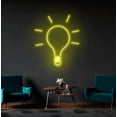thumbnail image 2 of Handmadetneonsign Light bulb Led Sign, Light bulb Neon Sign, Wall Decor, Light Neon Sign, Custom, 2 of 5