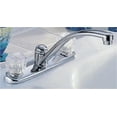 thumbnail image 3 of Delta 2102LF Classic Two Handle Kitchen Faucet, Chrome, 3 of 4