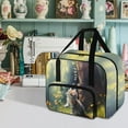 thumbnail image 2 of ZIATUBLE Cute Cat Portable Cover Tote Bag Flower Butterfly Sewing Machine Carrying Cases Large Capacity Sewing Machine Bag Washable Sewing Machine Organizer for Home Decoration, 2 of 7