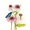 thumbnail image 3 of Wang, Melissa 11x14 Black Modern Framed Museum Art Print Titled - Floral Field Notes II, 3 of 5