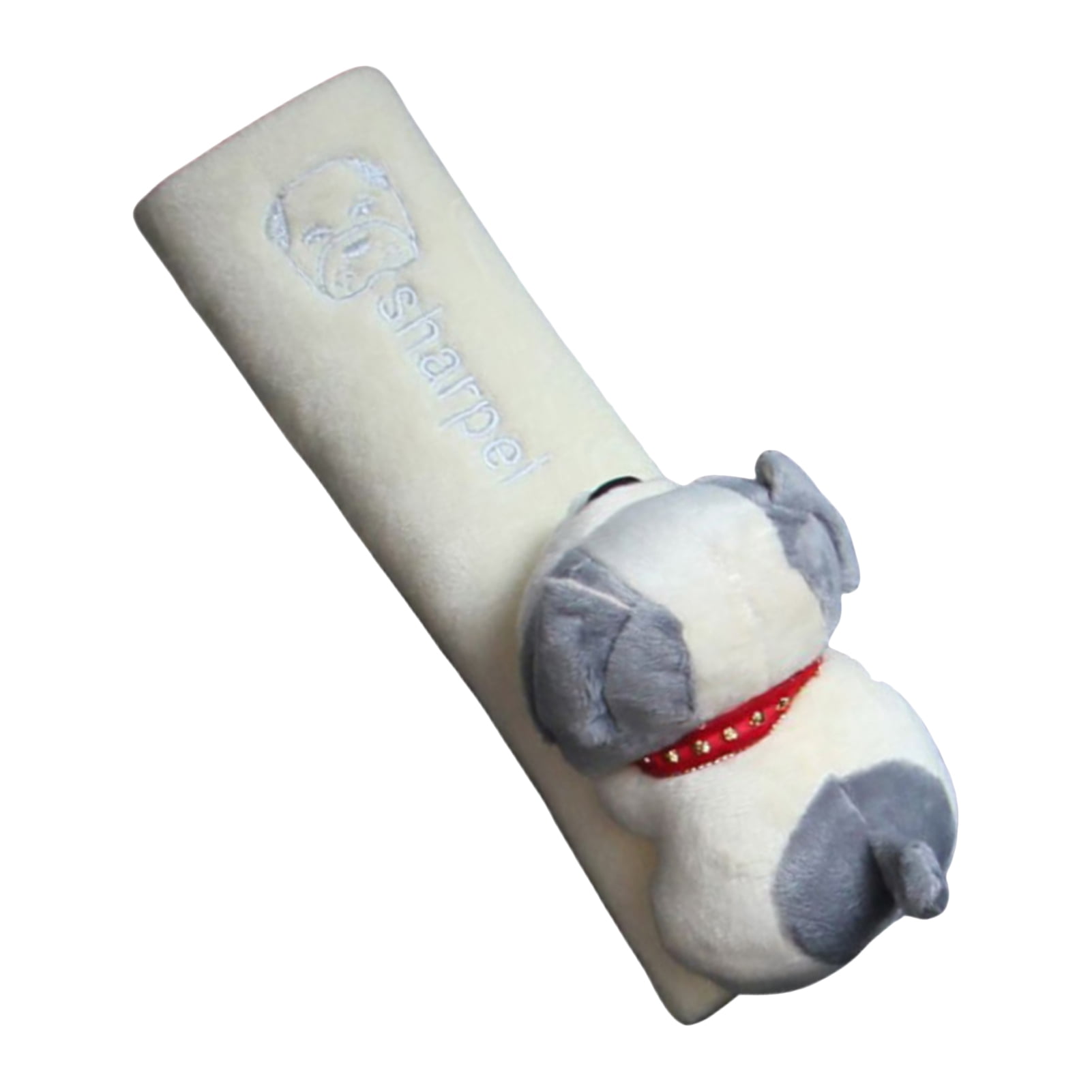 Lacyie Cartoon Car Seat Belt Cover GM Warm Flannel Interior Decoration