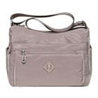 KAUKKO bolso cruzado para mujer, bolso de hombro ligero, bolso cruzado de nailon con múltiples bolsillos, bolso de viaje para mujer KAUKKO 1517-ROSA