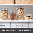 thumbnail image 2 of 5355 Locking Acrylic Canister Set with Spoons, 4-Piece, 2 of 5