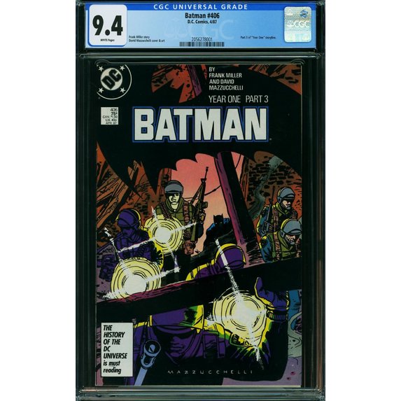 Batman #406 - CGC 9.4 Comic Book