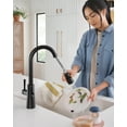 thumbnail image 3 of Riley Touchless Single-Handle Pull-Down Sprayer Kitchen Faucet in Matte Black, 3 of 10