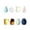 @002-Multicolor, variant on YiJuHui Fridge Magnets Cute Mini Ceramic Vase Funny Refrigerator Magnets Decorative Magnet For Kitchen Whiteboard Office Locker Home Organizer