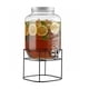thumbnail image 1 of Vitrolero Dispensador de Agua de Vidrio 8L Kingshouse Base Metálica Tapa Hermética y Llave Antigoteo, 1 of 6