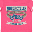 thumbnail image 4 of Inktastic Motorcycles Are for Life Biker Boys or Girls Toddler T-Shirt, 4 of 5