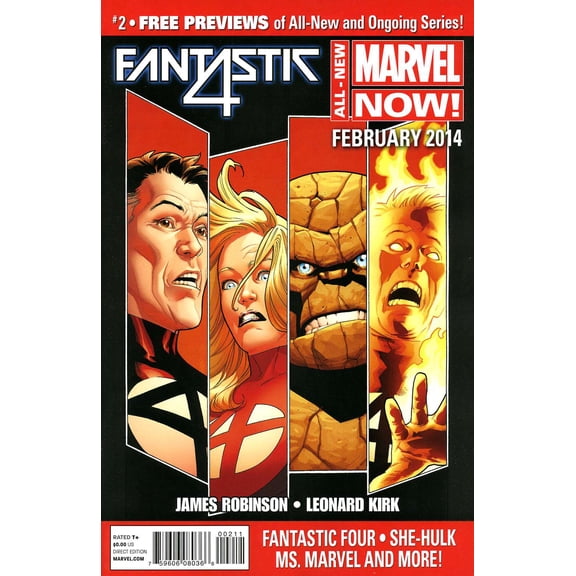 All-New Marvel Now! Previews #2 VF ; Marvel Comic Book