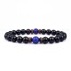 thumbnail image 1 of Pulsera de piedra volcánica para hombres, pulsera de cuentas de madera de Lava de 8mm, cadena para la muñeca de Buda tibetano, joyería para hombres y mujeres, pulseras nuevas de regalo, 1 of 4