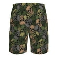 thumbnail image 6 of Naloa Camouflage Skulls Men's Beach Shorts, Surfing shorts, Swim trunks, Quick Dry Swim Trunks for Surfing Beach Fun - 3X-Large, 6 of 9