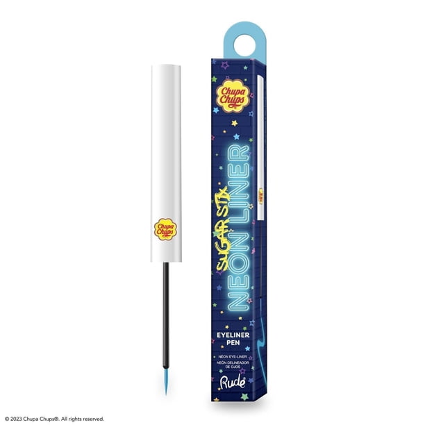 RUDE Delineador de Ojos Activado Chupa Chups Sugar Stix Neon Blue Raspberry