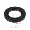 thumbnail image 2 of 32mm x 52mm x 7mm Rubber Black Double Lip TC Oil Shaft Seal for Car Automobile, 2 of 5