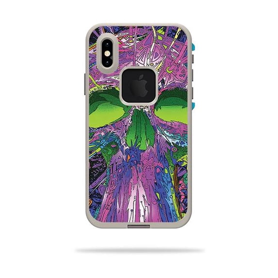 MightySkins LIFIPXS-Hard Wired Skin Decal Wrap for LifeProof Fre iPhone XS Case Sticker - Hard Wired