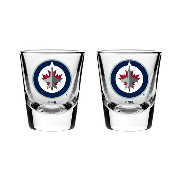 The Sports Vault Ensemble 2 Verre À Liqueure Winnipeg Jets