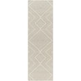 thumbnail image 6 of Hauteloom Olur Wool Living Room, Bedroom Area Rug - Bohemian, Transitional - Medium Gray, Cream - 3'6" x 5'6", 6 of 8