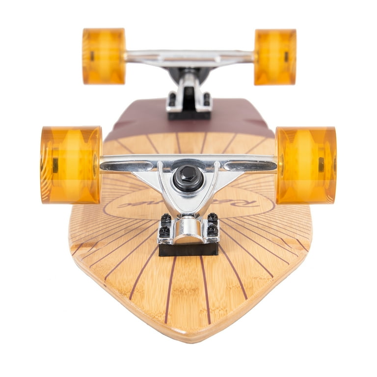 Retrospec Zed Bamboo Longboard Skateboard Complete Cruiser