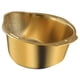 thumbnail image 4 of Escurridor de arroz con cesta para el hogar con drenaje lateral de acero inoxidable para cocina Oro, 4 of 9