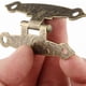 thumbnail image 4 of 6 bisagras antiguas, bisagras decorativas para armario, bisagras de bronce retro para armarios, puertas de armarios, cofres y cajas, 4 of 5