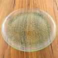 thumbnail image 1 of Red Pomegranate Collection 0962-1 11 in. Isla Dinner Plate, Clear & Gold, 1 of 1