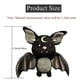thumbnail image 4 of Una cosa Muñeco de peluche de murciélago de la serie Dark, juguete de peluche para regalo de cumpleaños infantil, material súper suave y seguro, muñeco de peluche suave y lindo, m Regalos vacaciones, 4 of 6