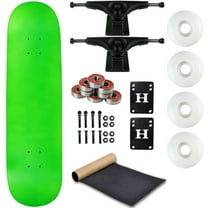 Moose Complete Skateboard NEON GREEN 7.5" Black/White