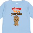 thumbnail image 4 of Inktastic Yorkshire Terrier Dog Yorkie Boys or Girls Long Sleeve Toddler T-Shirt, 4 of 5