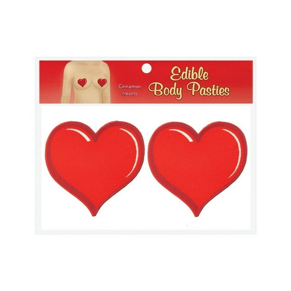 Edible Body Pasties Cinnamon Hearts(D0102H50SXV.)