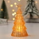 thumbnail image 4 of Mini árbol de Navidad de escritorio con luces LED | Decoración navideña de mesa a pilas | Decoración festiva de 20 cm para fiestas en casa o en la oficina, 4 of 5