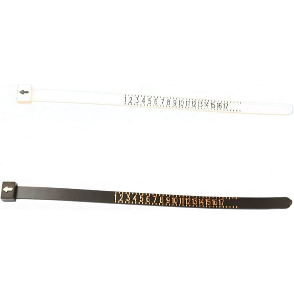 2 PCS US Ring Sizer Measurement Tool Ring Measure for Fingers Plastic Ring Sizer Tool Ring Snuggies Men Women and Children