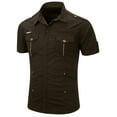 thumbnail image 2 of Fredd Marshall Men's Short Sleeve Military Tactical Shirts, 2 of 5