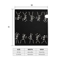 thumbnail image 6 of PHELIKA Dancing Skeleton Halloween Magnetic Mailbox Covers Standard Size 21"H x 18"W, 6 of 8