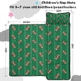 thumbnail image 5 of Green Striped Footballs Pattern Toddler Nap Mats for Kids Preschool,Sleeping Mat Bag or Kids,Toddler Sleeping Bag,Toddler Nap Mat or Daycare, 5 of 6