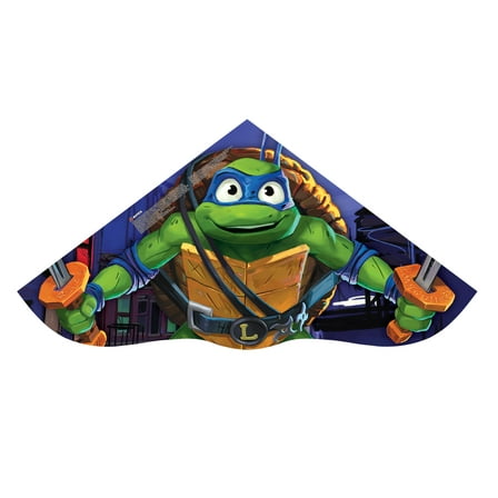 X Kites SkyDelta Fiberglass Airframe TMNT Kite, Multicolor, 52"