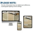 thumbnail image 6 of GlowSol 2'x6' Hallway Runner Rug Indoor Modern Bordered Braided Print Non Slip Bedroom Runners for Laundry Kitchen, Camel, 6 of 8
