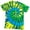 Karma, variant on Tie Dye Style T-Shirts for Men and Women - Multi Color Tops by Krazy Tees