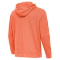 thumbnail image 3 of Men's-Antigua  Heather Orange New York City FC Cloud Pullover Hoodie, 3 of 3