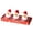D, variant on Christmas Candle Set, Mini Christmas Candles, Snowmen Santa Claus Christmas Trees, Small Paraffin Candles 14x7x5cm with 2.5 Hour Burn Time for Stocking Fillers and Party Gifts