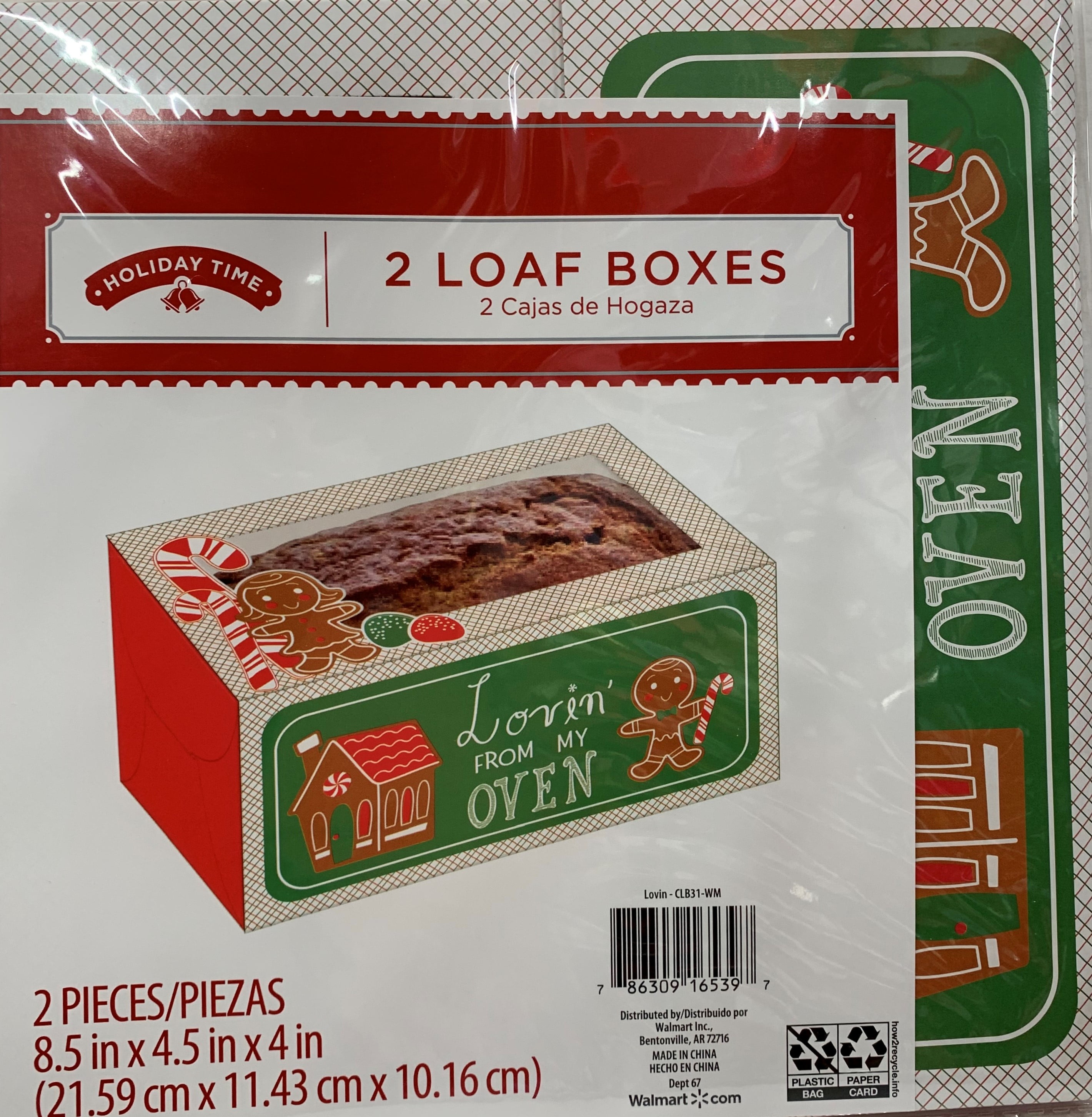 Holiday Time 2ct Loaf Box Ginger
