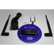 Panda Wireless® PAU09 N600 Dual Band (2.4GHz and 5GHz) Wireless N USB Adapter W/ Dual 5dBi Antennas - Windows XP/Vista/7/8/8.1/10/11, Mint, Ubuntu, openSUSE, Fedora, Centos, Kali Linux and Raspbian