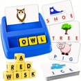 thumbnail image 1 of Educational Toys For Boys And Girls Gifts,Teaches Word Recognition, Spelling, And Increases Memory,Matching Letter Learning Games Activities,See And Spell Learning Toy,Birthday Gift For Kids,STEM Toys, 1 of 5