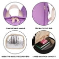 thumbnail image 4 of 3pcs Backpack Lunch Bag And Pen Bag Set, Lightweight College Students Laptop Backpack, Men Women Travel Bag, High School Middle School Student Bookbag, Meal Bag Pencil Case, Multi-color Optional, 4 of 5